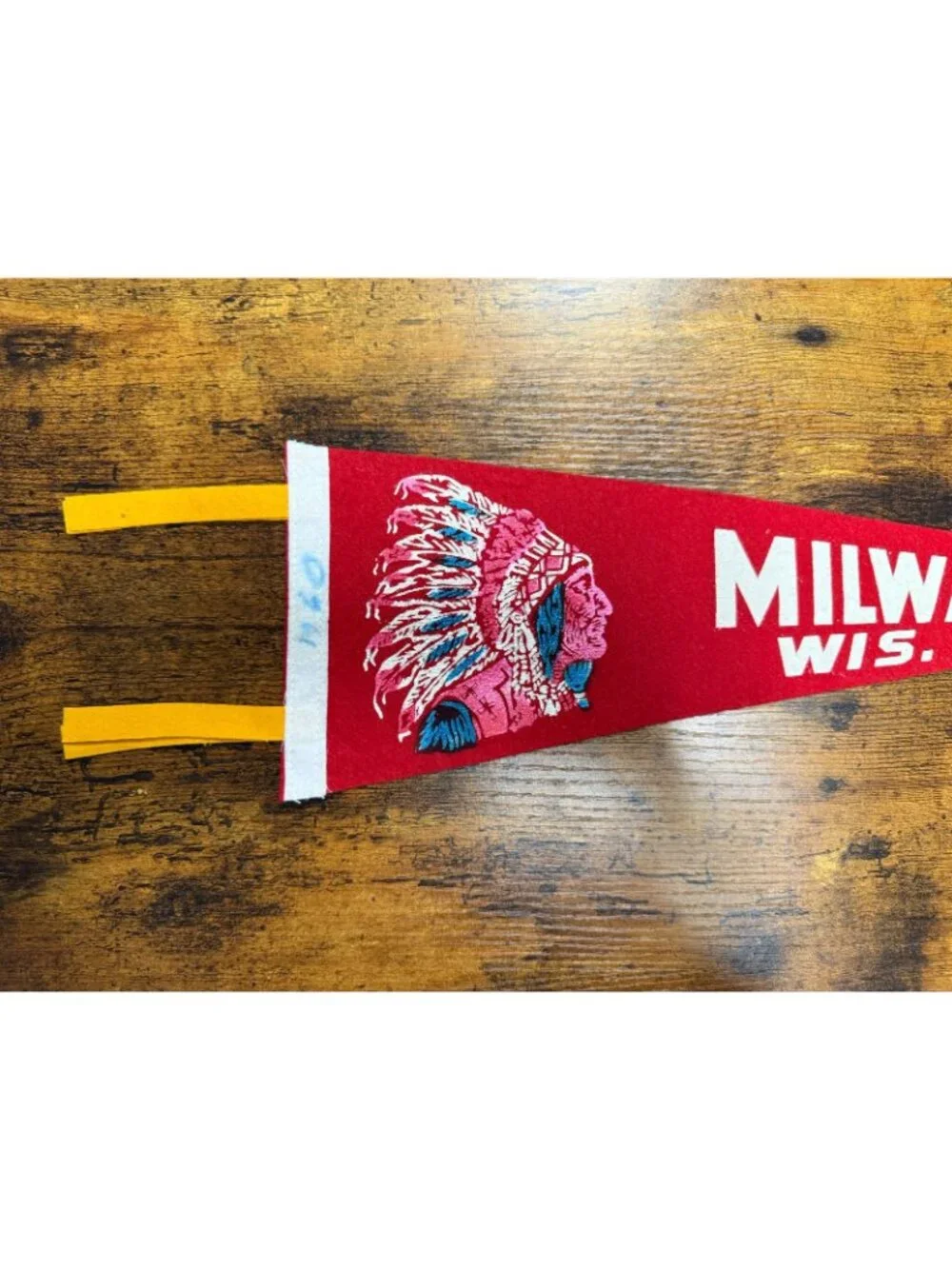 Vintage Milwaukee, Wisconsin pennant